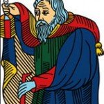 9 L'Hermite du tarot de Marseille