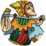 Le Mat du tarot de Marseille