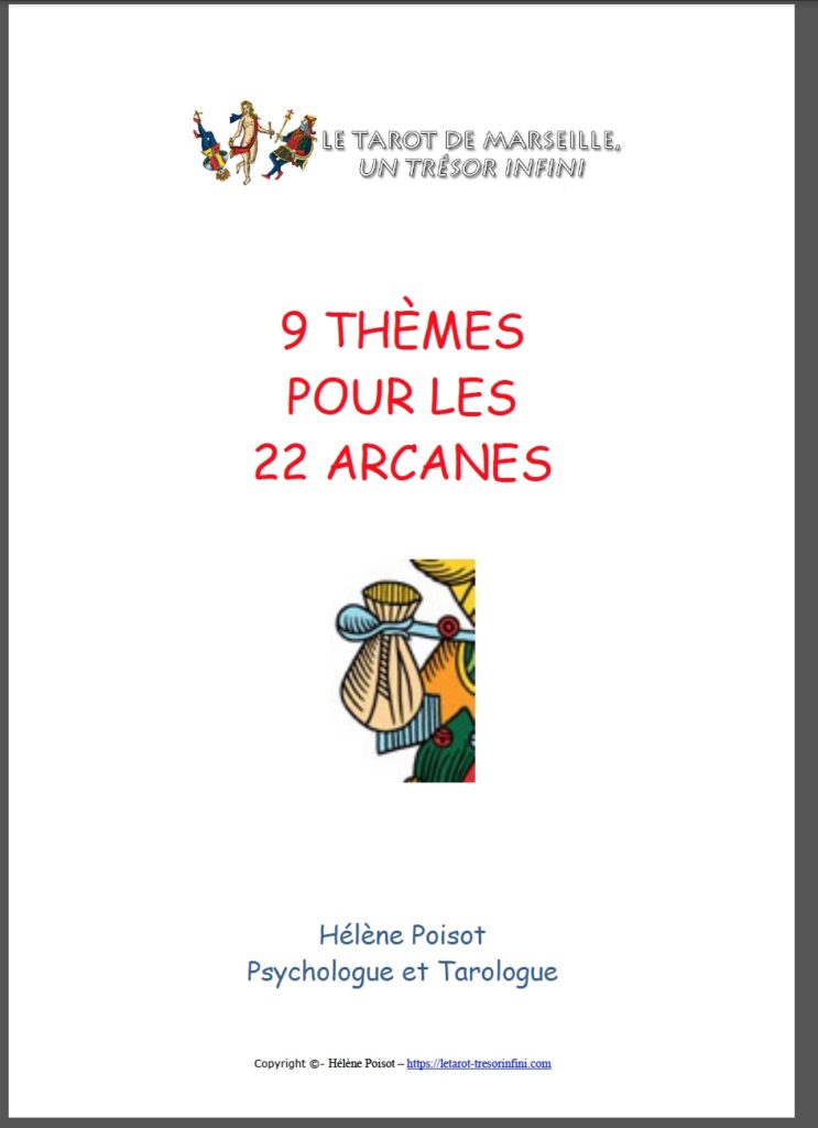 9 thèmes pour les 22 arcanes du tarot de Marseille