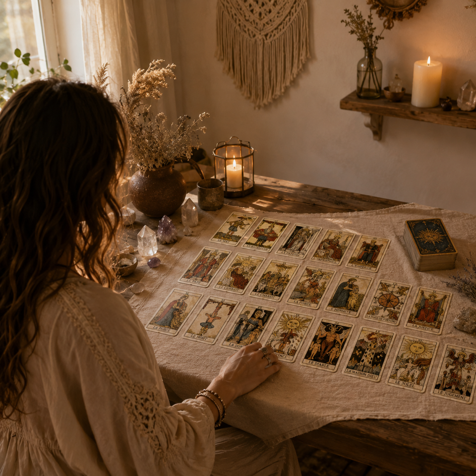 Tarot de marseille les majeurs